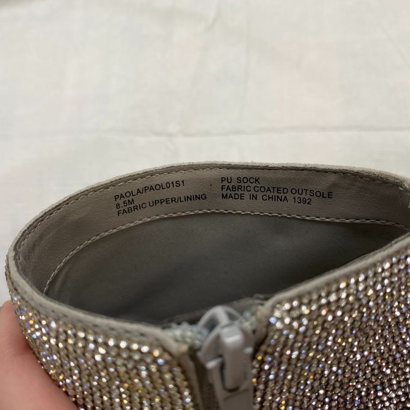 GORGEOUS High-heel Rhinestone Bootie - Picture 5 of 16